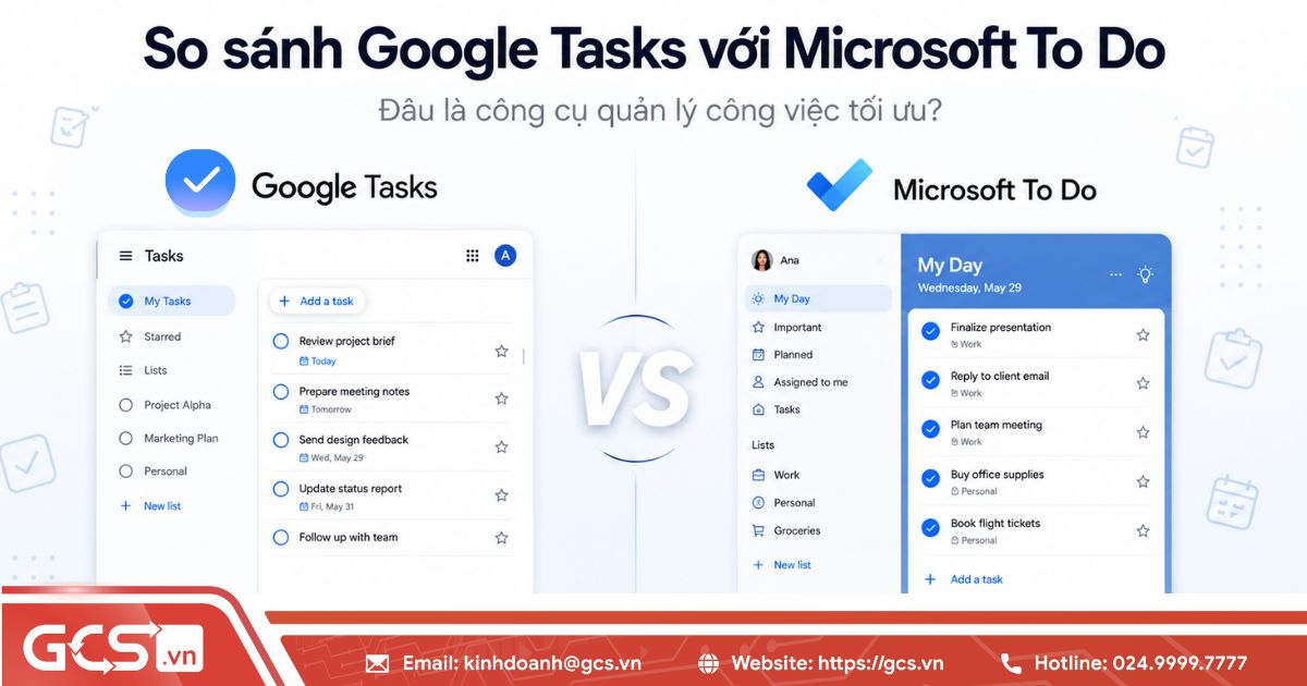 Google Task vs Microsoft To Do 1