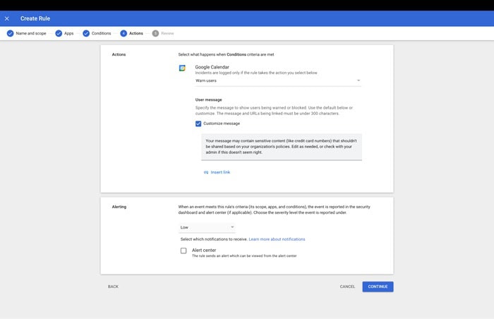 Cập nhật tính năng mới của Google Workspace trong tuần 01/06 - 06/06/2026 6 Chính sách ngăn ngừa mất dữ liệu
