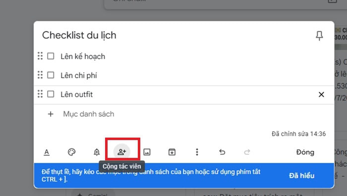 Google Keep là gì? Tất tần tật về cách sử dụng, tính năng, lợi ích khi dùng 29 biểu tượng Người cộng tác