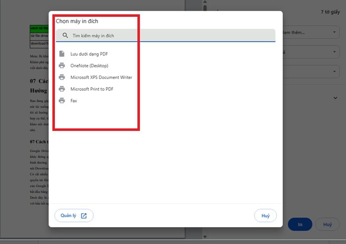 10 Cách tải file Google Drive bị chặn download đơn giản, hiệu quả 9 cửa sổ Print Preview