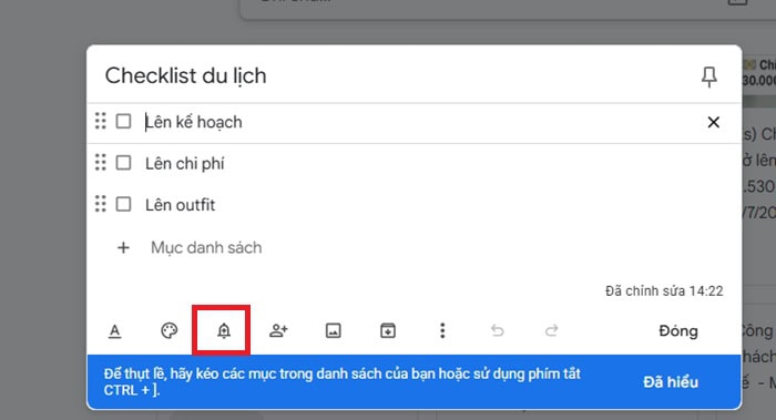 Google Keep là gì? Tất tần tật về cách sử dụng, tính năng, lợi ích khi dùng 27 thiết lập lời nhắc