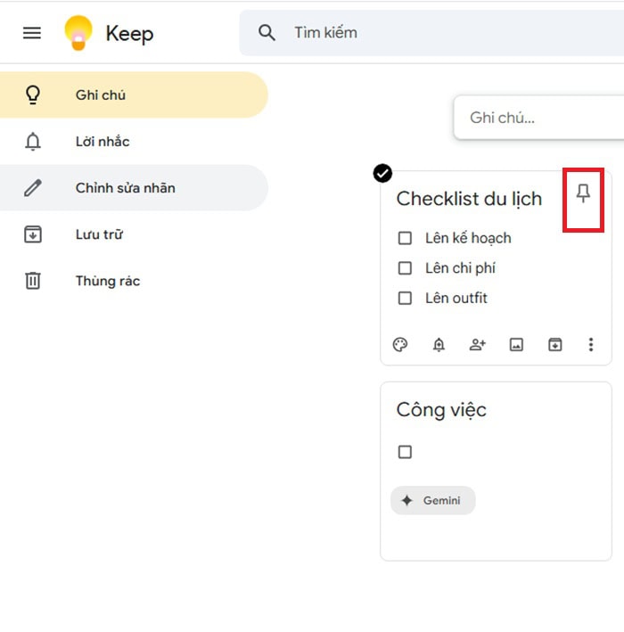 Google Keep là gì? Tất tần tật về cách sử dụng, tính năng, lợi ích khi dùng 24 Ghim ghi chú quan trọng