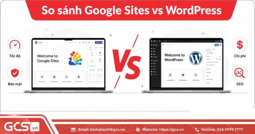 So sánh Google Sites vs WordPress: Nền tảng nào tối ưu cho dự án của bạn? 4 google sites vs wordpress