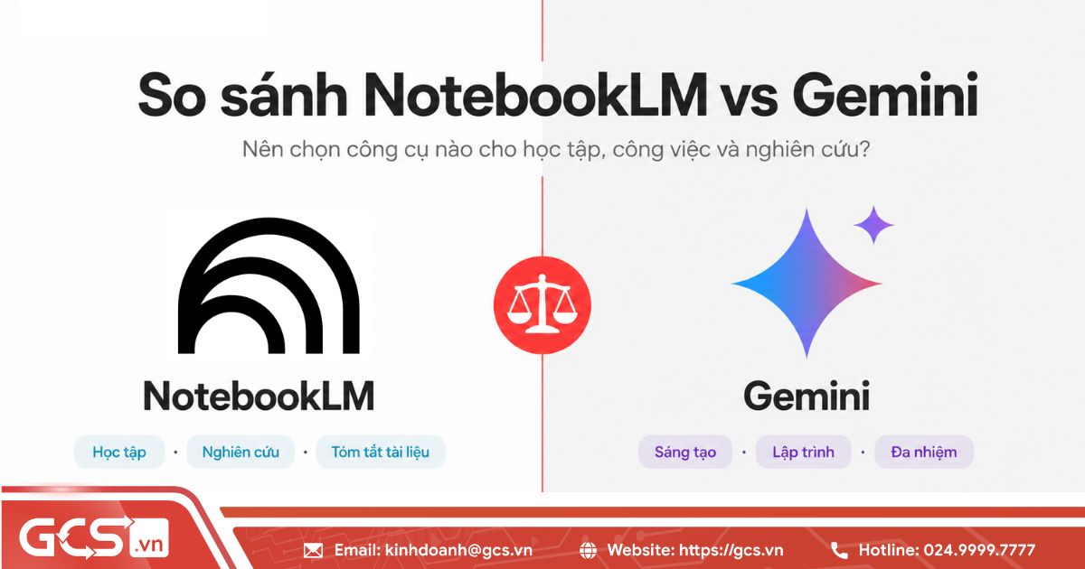 NotebookLM vs Gemini: Nên chọn công cụ nào cho học tập, công việc và nghiên cứu? 17 notebookLM vs GEMINI