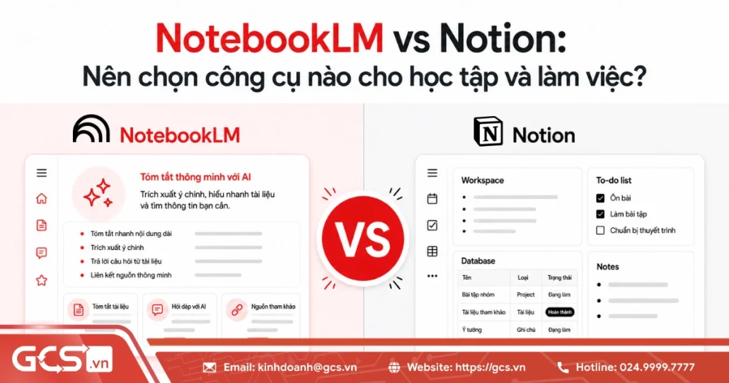 NotebookLM vs Notion: Nên chọn công cụ nào cho học tập và làm việc? 4 notebooklm vs notion