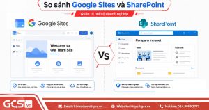 so sanh google sites vs sharepoint