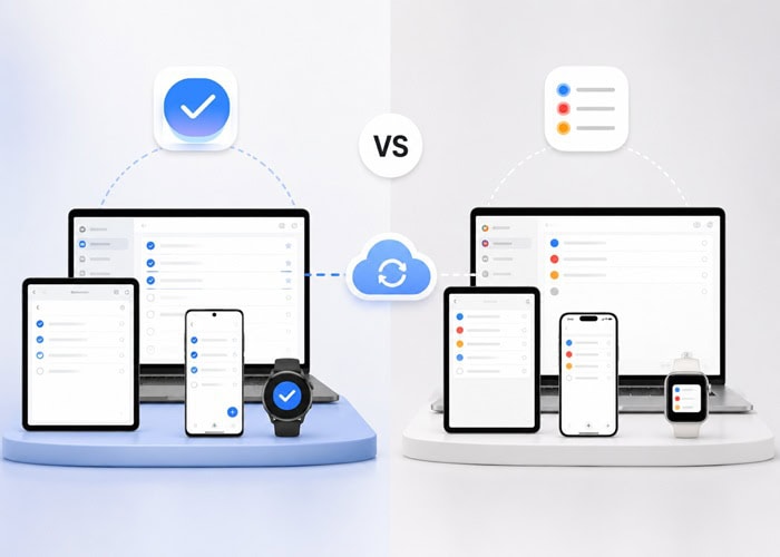 Google Task vs Apple Reminder: Đâu là ứng dụng quản lý công việc tối ưu 9 Đồng bộ và khả năng