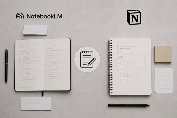 NotebookLM vs Notion: Nên chọn công cụ nào cho học tập và làm việc? 8 Khả năng ghi chú