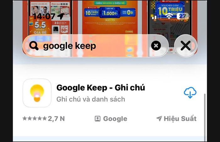 Google Keep là gì? Tất tần tật về cách sử dụng, tính năng, lợi ích khi dùng 16 mở ứng dụng App Store