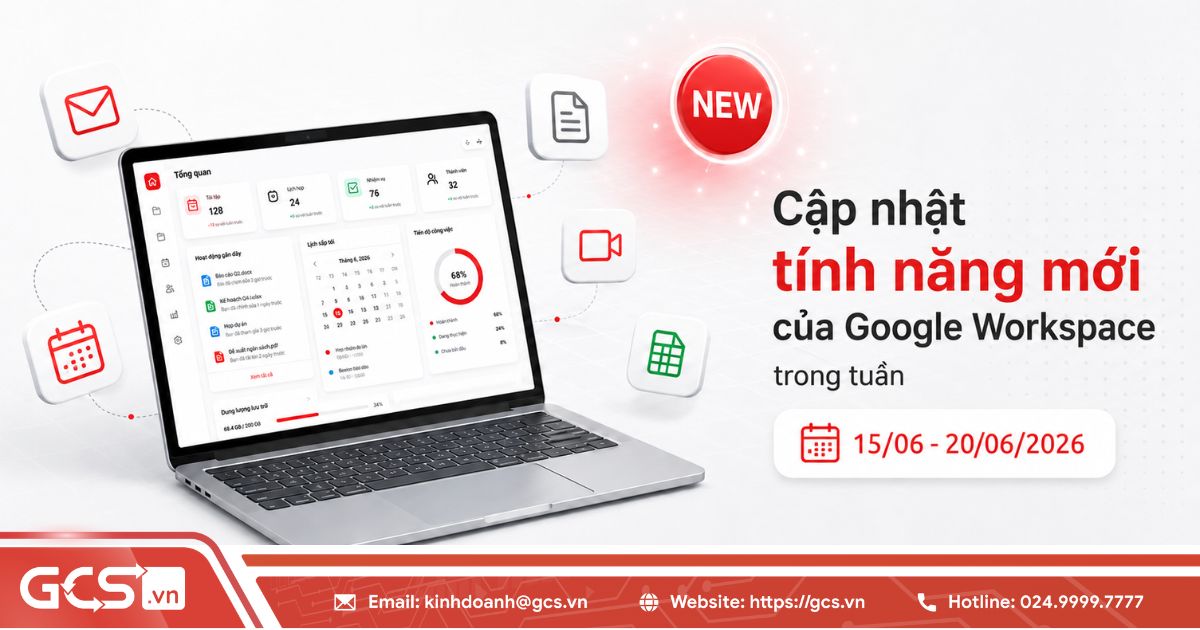 Cập nhật tính năng mới của Google Workspace trong tuần 15/06 - 20/06/2026 7 tùy chỉnh màu sắc sự kiện