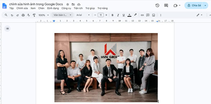 Hướng dẫn cách chỉnh sửa hình ảnh trong Google Docs cơ bản A-Z 23 chỉnh sửa ảnh