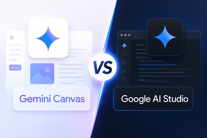 Gemini Canvas vs Google AI Studio: Khác nhau ở đâu và nên chọn công cụ nào? 11 Gemini Canvas hay Google AI Studio