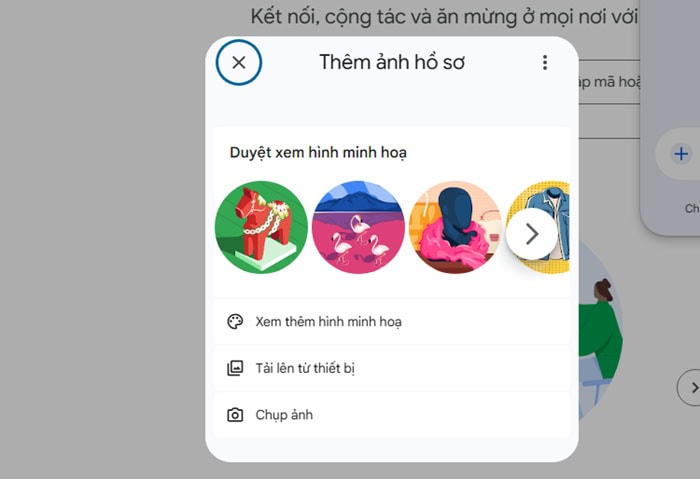 Hướng dẫn cách đổi ảnh đại diện trên Google Meet chuyên nghiệp từ A-Z 8 chọn Thay đổi