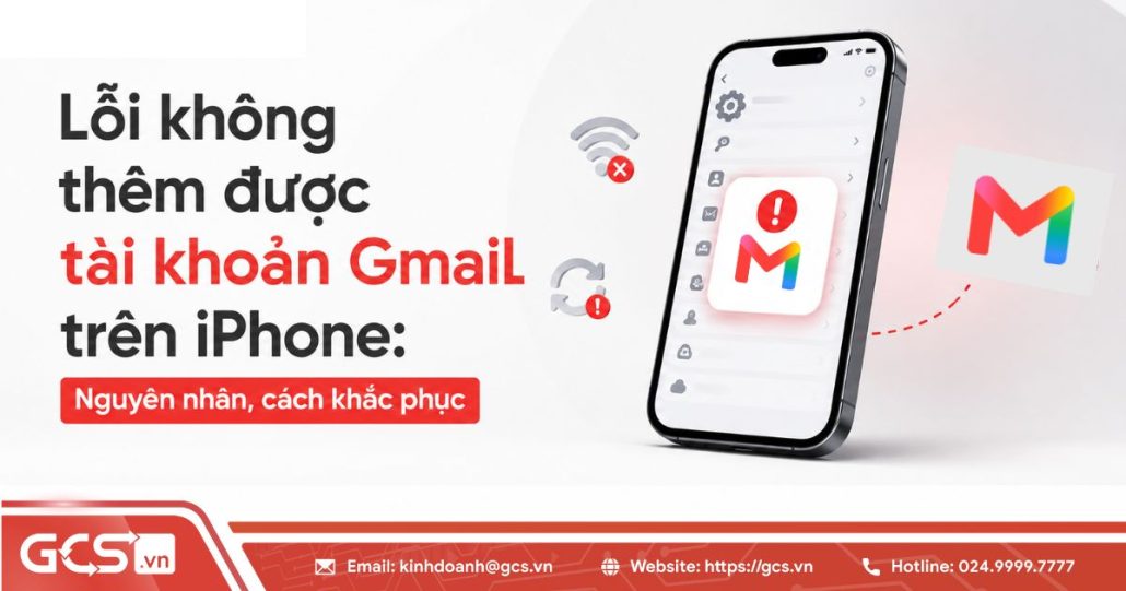 10+ Cách khắc phục lỗi không thêm được tài khoản Gmail trên iPhone 4 loi khong them duoc tai khoan gmail tren iphone