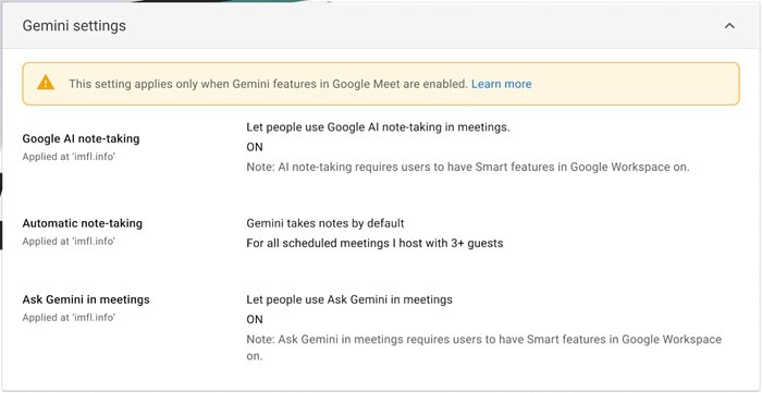 Cập nhật tính năng mới của Google Workspace trong tuần 13/07 - 18/07/2026 5 Take notes for me