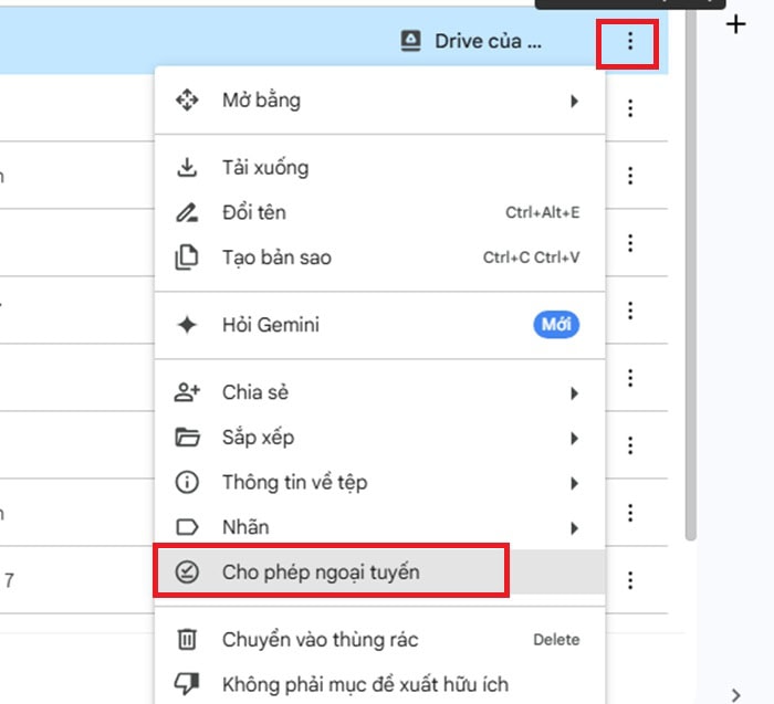 05+ Cách bảo mật Google Drive trên cả máy tính và điện thoại an toàn 19 Có sẵn khi ngoại tuyến