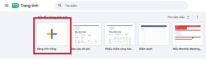 Khám phá mẫu lịch làm việc tuần trên Google Sheets & cách tự tạo cơ bản 15 Tạo một trang tính Google Sheets