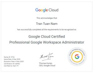 Google Partner là gì? GCS Việt Nam - Đối tác cấp cao của Google tại Việt Nam 14 chung chi google tran tuan nam