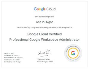 Google Partner là gì? GCS Việt Nam - Đối tác cấp cao của Google tại Việt Nam 23 chung chi google vu ngoc anh