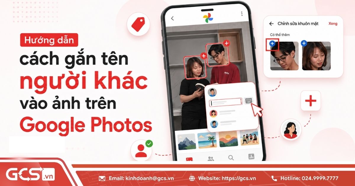 Hướng dẫn cách gắn tên người khác vào ảnh trên Google Photos 10 gan ten nguoi khac vao anh tren google photos