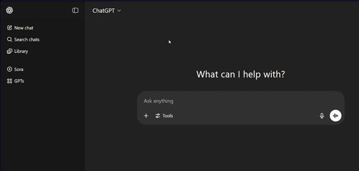 Tải tệp Google Drive lên ChatGPT: Hướng dẫn chi tiết từ A-Z 11 nhấp vào New Chat