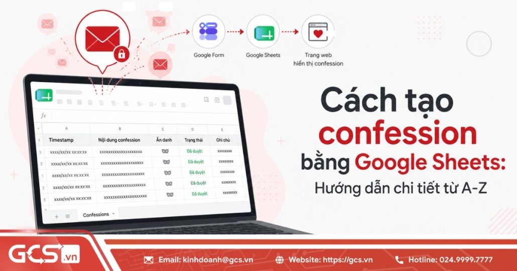 Cách tạo confession bằng Google Sheets: Hướng dẫn chi tiết từ A-Z 4 tao confession bang google sheets