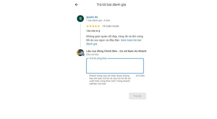 Google Reviews là gì? Tất tần tật về cách sử dụng và lợi ích cho doanh nghiệp 15 phản hồi theo nguyên tắc