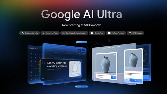 So sánh Google AI Free vs Plus vs Pro vs Ultra: Nên mua gói nào? 8 Google AI Ultra