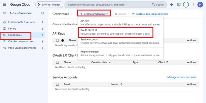 Hướng dẫn cách tích hợp Google Docs MCP với Claude Code từ A-Z 17 Tạo OAuth Client ID