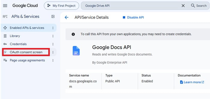 Hướng dẫn cách tích hợp Google Docs MCP với Claude Code từ A-Z 11 OAuth consent screen.