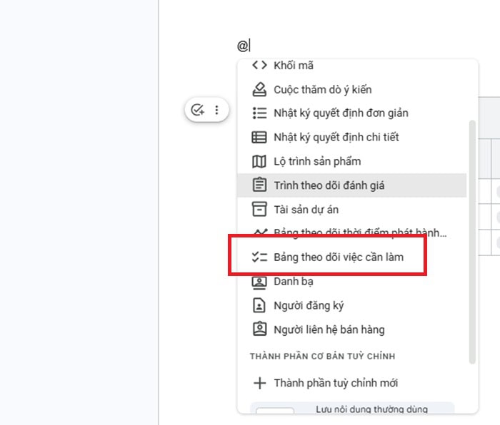 03 Cách tạo lịch trong Google Docs| Hướng dẫn chi tiết từ A-Z 14 Bảng theo dõi việc cần làm