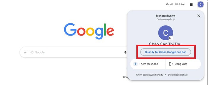 09 Cách bảo vệ tài khoản email an toàn, hiệu quả 7 Tài khoản Google và đăng nhập