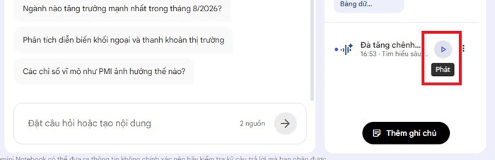Hướng dẫn tạo podcast với NotebookLM đơn giản cùng một số mẹo hiệu quả 14 biểu tượng dấu 3 chấm
