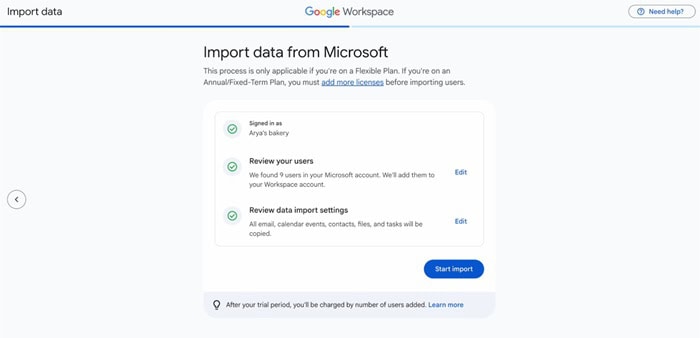 Cập nhật tính năng mới của Google Workspace trong tuần 07/09 - 12/09/2026 5 dữ liệu từ Microsoft sang Google Workspace