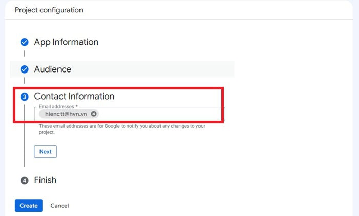 Hướng dẫn cách tích hợp Google Docs MCP với Claude Code từ A-Z 15 nhập Contact information