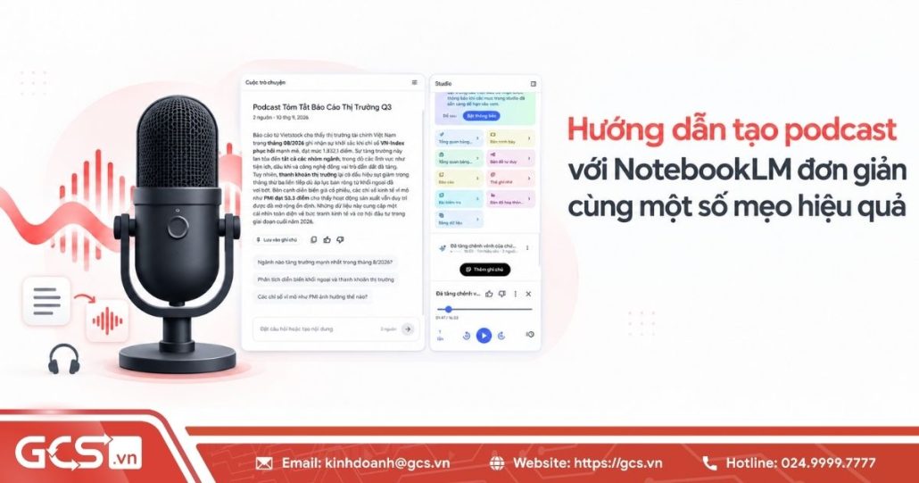 Hướng dẫn tạo podcast với NotebookLM đơn giản cùng một số mẹo hiệu quả 4 Hướng dẫn tạo podcast với NotebookLM đơn giản cùng một số mẹo hiệu quả