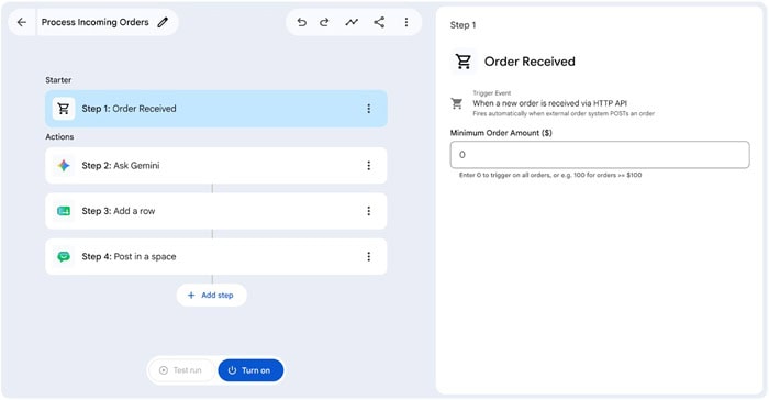 Cập nhật tính năng mới của Google Workspace trong tuần 14/09 - 19/09/2026 10 Custom starters