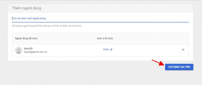 Quản trị viên Google Workspace là gì? Hướng dẫn thêm và xóa tài khoản chi tiết 10 Chỉ định vai trò