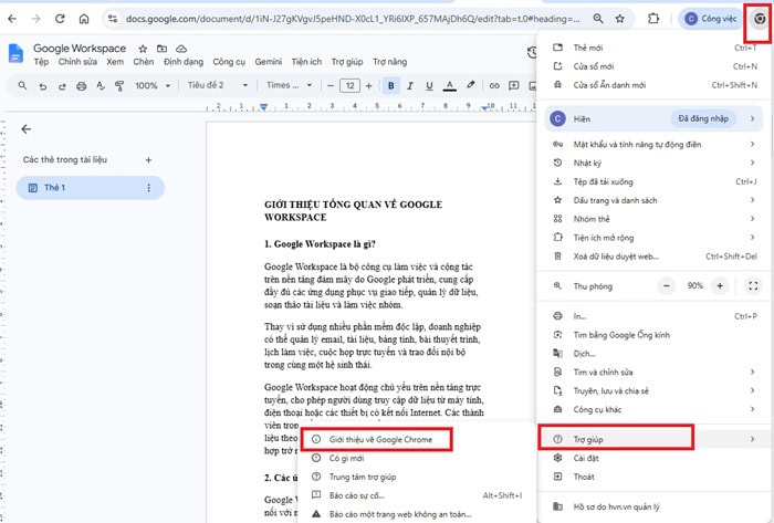 Lỗi con trỏ chuột biến mất trên Google Docs: Nguyên nhân và cách khắc phục 16 Giới thiệu về Google Chrome