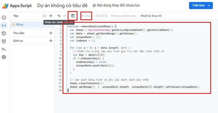 04 Cách xóa các mục trùng lặp trong Google Sheets| Hướng dẫn từ A-Z 13 Cấp quyền truy cập