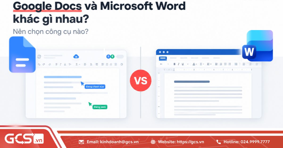 Google Docs và Microsoft Word khác gì nhau? Nên chọn công cụ nào? 11 google docs va microsoft word