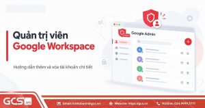 quan tri vien tren google workspace