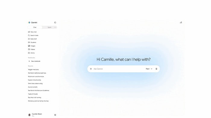 Cập nhật tính năng mới của Google Workspace trong tuần 28/09 - 2/10/2026 6 Gemini ra mắt trung tâm học tập
