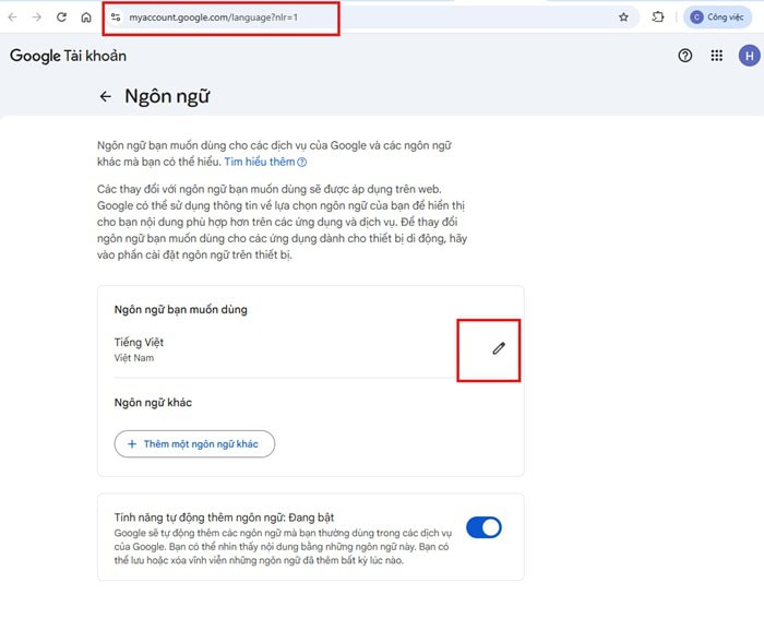 Hướng dẫn cách thay đổi ngôn ngữ trong Google Sheets từ A-Z 5 biểu tượng Cây bút
